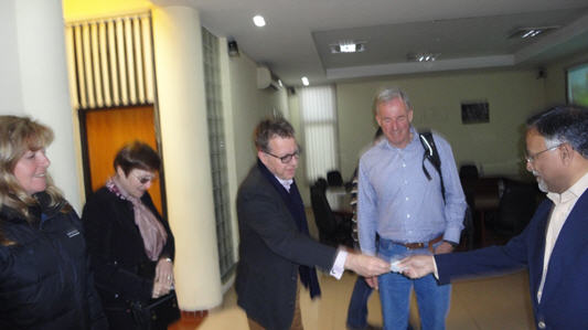 After visiting Dudhmansagar Dairy, Manesar, Haryana Australian Delegation to Visit Dudhsagar