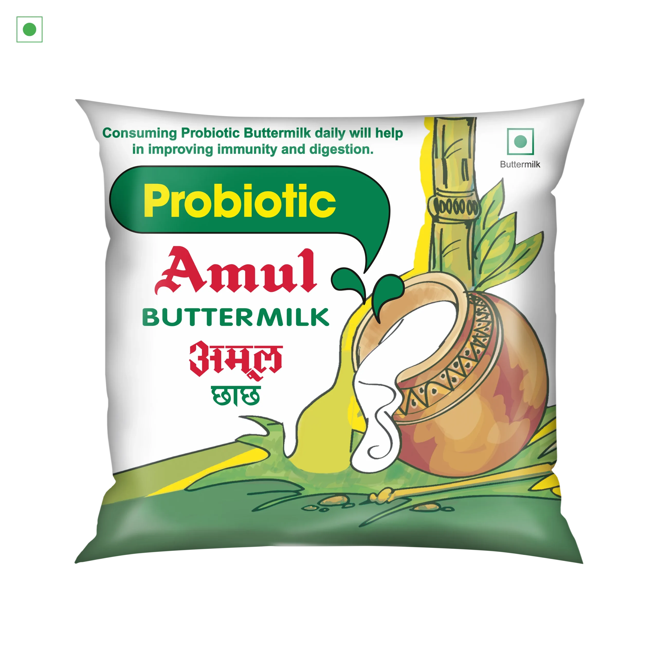 Amul Probiotic Pouch Buttermilk